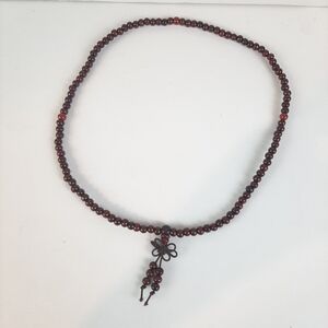 🔥Sandalwood Meditation Beads Mala Prayer Buddhist Necklace